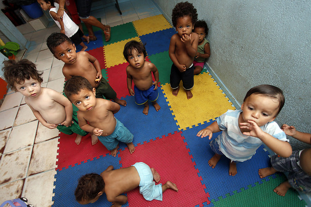Brasília, 10/10/2014CNJ entrega doações de brinquedos para creche em São Sebastião. Foto: Luiz Silveira/Agência CNJ